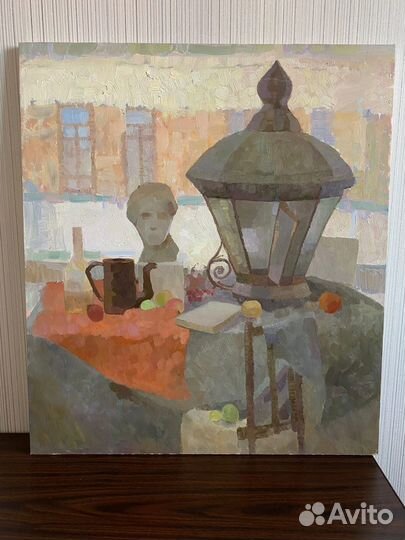 Интерьерная картина натюрморт с фруктами 70x80 см