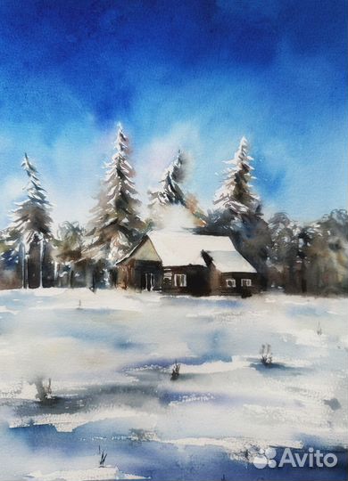 Акварельные картины