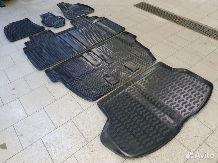 Коврики салон + багажник Toyota Esquire (2014-н.в)