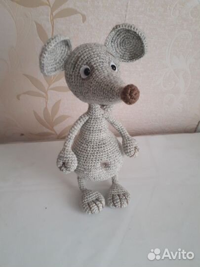 Игрушка Мышь с гитарой