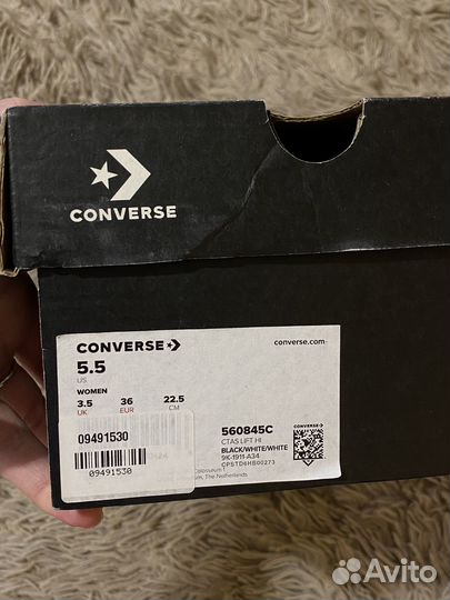 Оригинальные Кеды converse