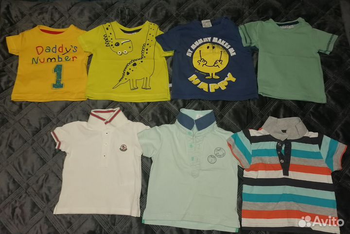 Детские вещи пакетом на мальчика с 3 до 12 месяцев