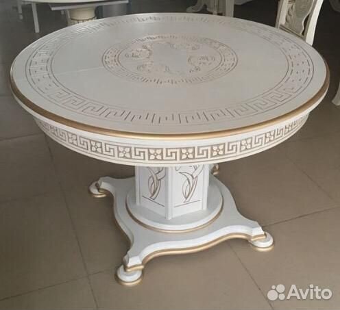 Стол Версаче круг