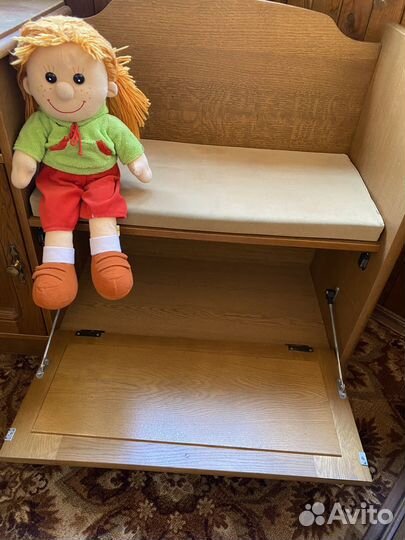 Тумба в прихожую Гомельдрев (массив дуба)