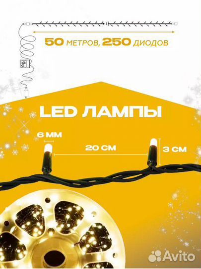 Гирлянда уличная