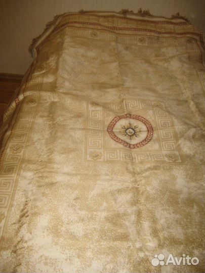 Иранский ковер натуральный шелк хамелеон