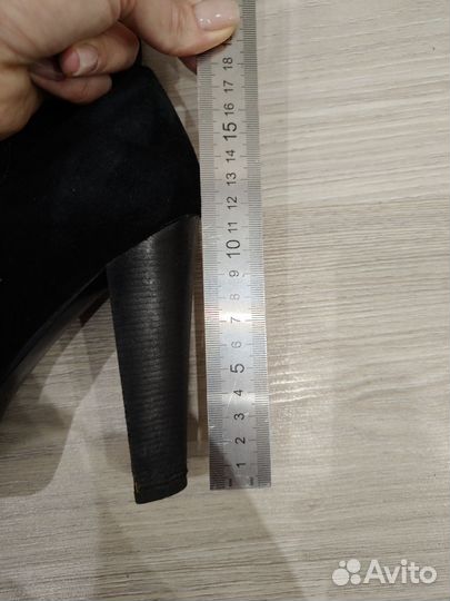 Ботфорты натуральная замша Ria Rosa