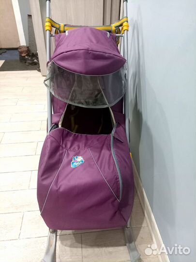 Коляска санки