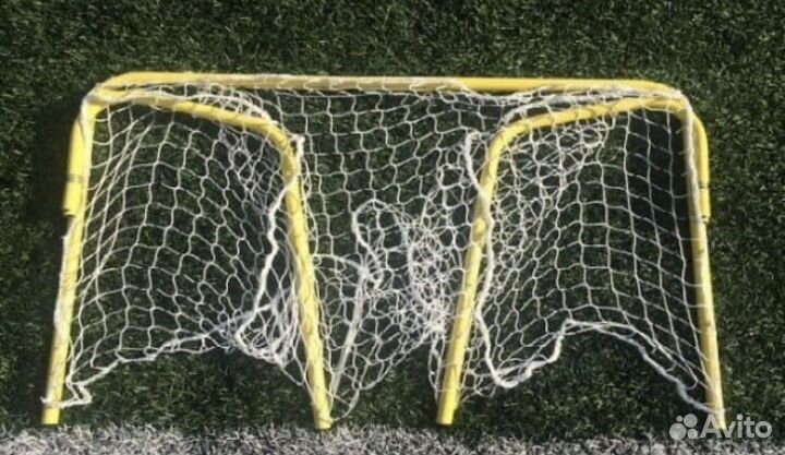 Ворота флорбол складные 2 шт 0,90м /0,60м+ сетка