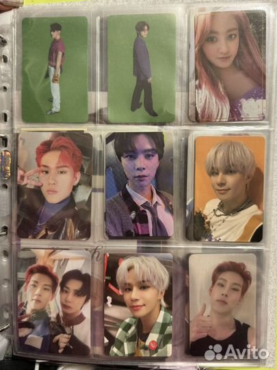 Кпоп карты (twice, nct 127, red velvet, monsta x)