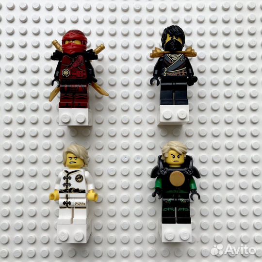 Lego ninjago минифигурки часть 2
