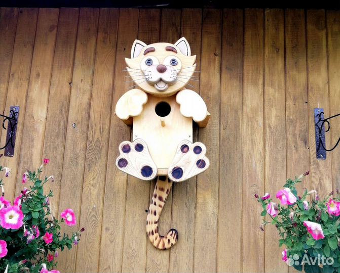 Скворечник - кот