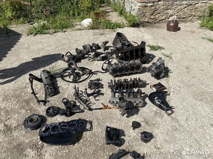 Двигатель volkswagen крафтер 2.5 в разборе
