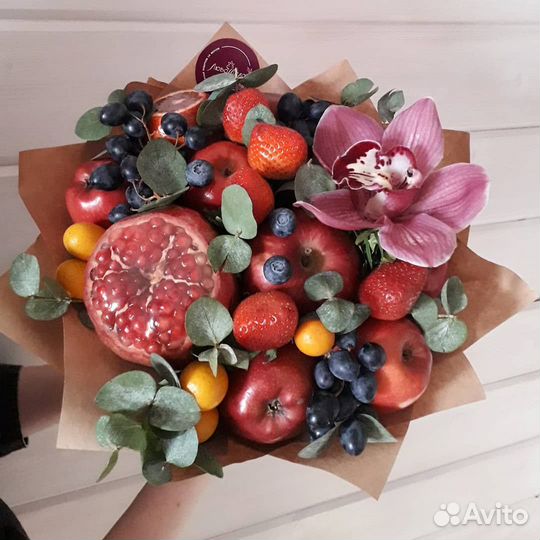 Съедобные букеты. Фруктовые, сладкие букеты