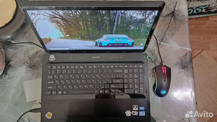 Быстрый Ноутбук Sony,Core i7, 8gb RAM