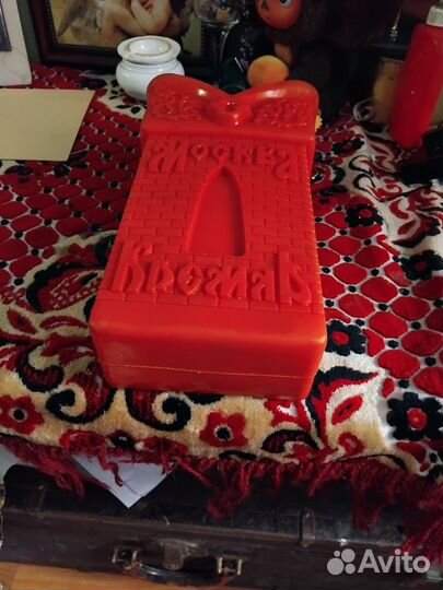 Новогодняя коробка подарочная СССР