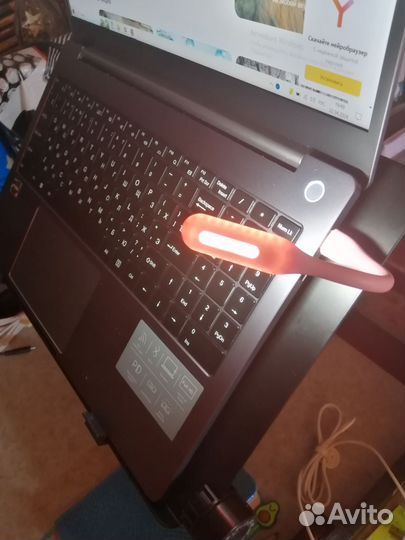 Компьютерный гибкий мини-светильник с USB