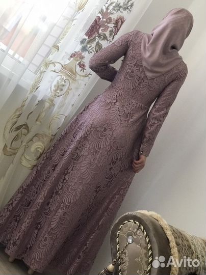 Вечернее платье в пол 38 размер