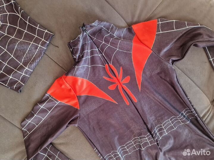 Костюм человек паук черный