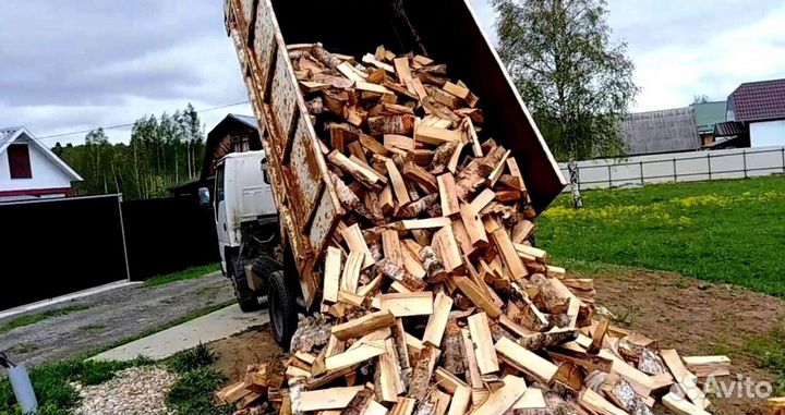 Дрова в чурках