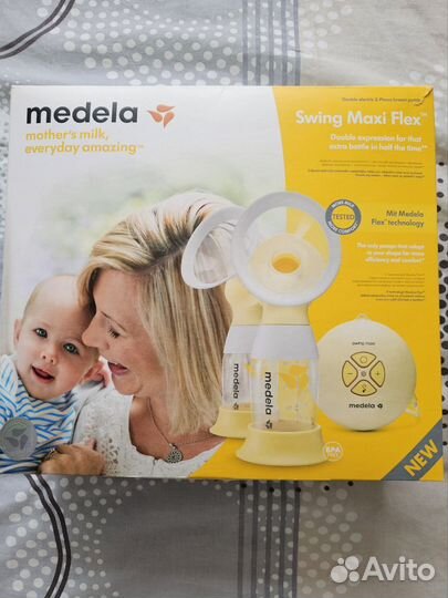 Молокоотсос электрический двойной medela