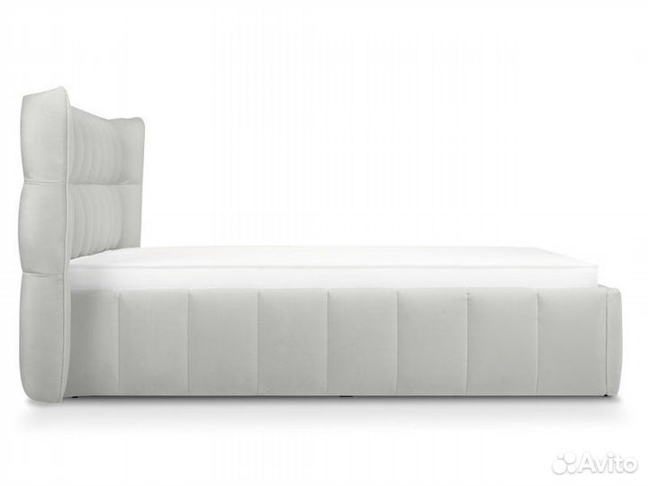 Кровать Даймант-Floor 180 Barhat White