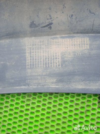 Накладка заднего бампера Skoda Rapid