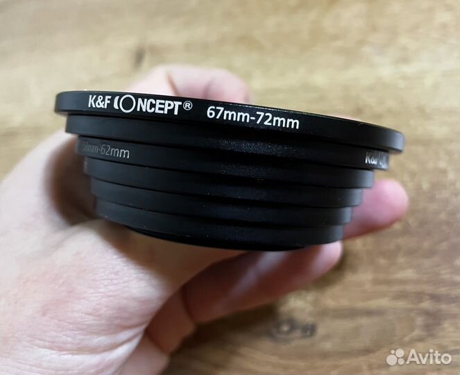 Переходные повышающие кольца для объектива