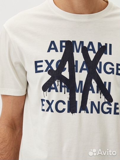 Armani exchange футболка