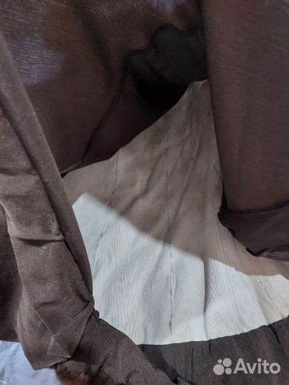 Шуба норковая с капюшоном 50 52