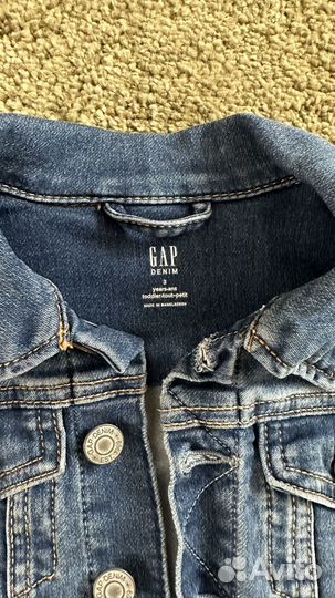 Джинсовая куртка gap