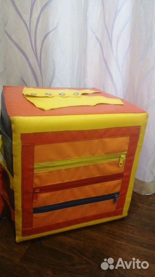 Развивающие игрушки: кубик умные ладошки