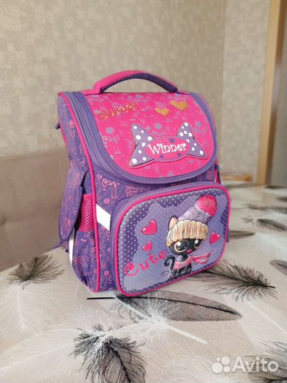 Рюкзак ранец школьный ортопедический с 3D рисунком