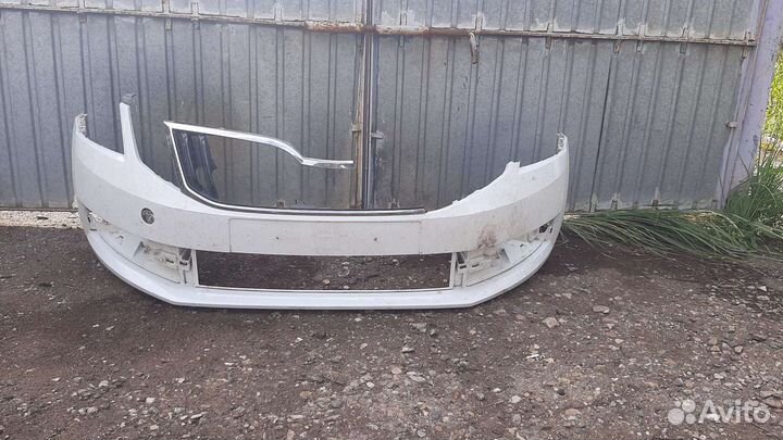 Бампер skoda актавия а7рестайлинг