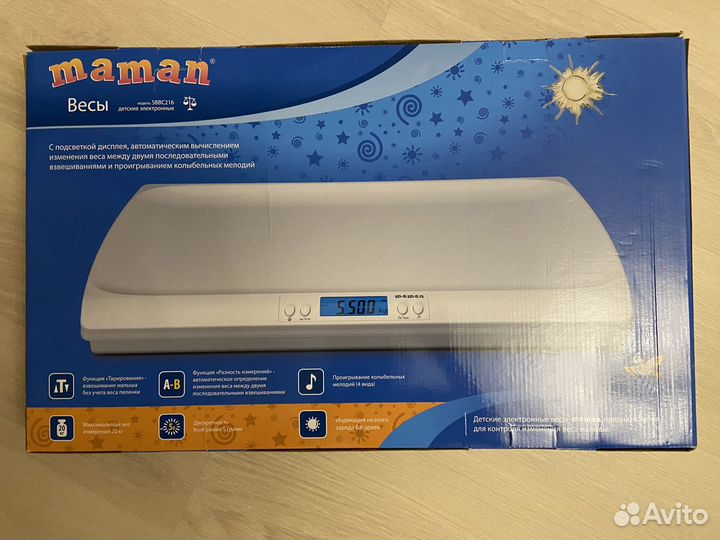 Детские весы maman sbbc216