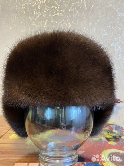 Мужская норковая шапка