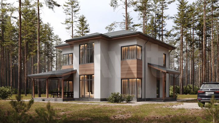 Дом 212,4 м² на участке 14,2 сот.