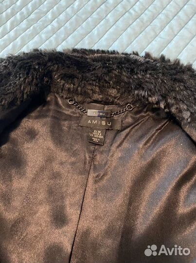 Кожаная куртка Sinsay и жилетка