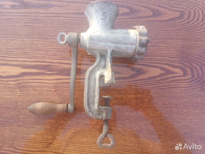 Мясорубка чугунная СССР 