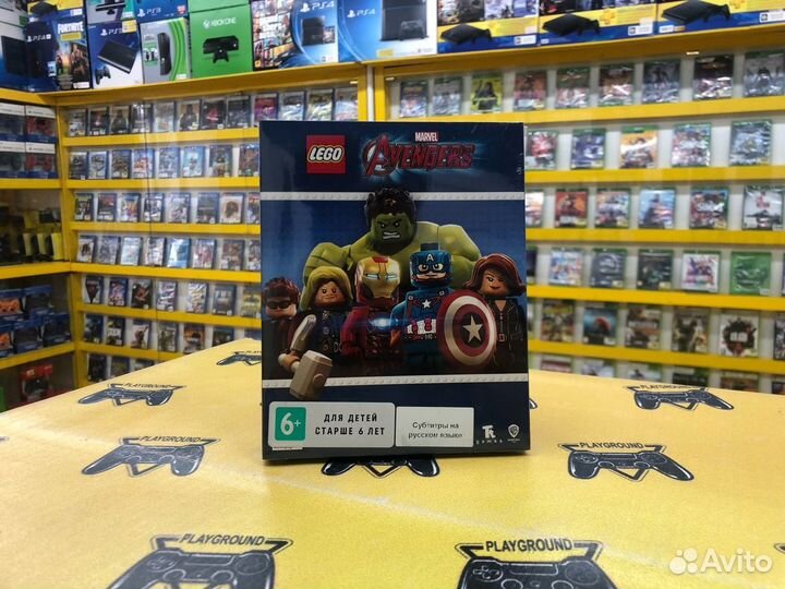 Lego Avengers PS4 Новый Диск