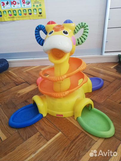 Большая игрушка FisherPrice жираф