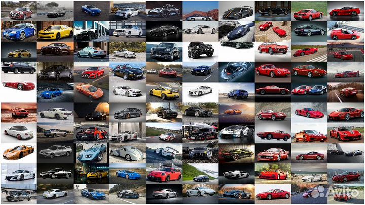 Коллекция моделей авто 1:24