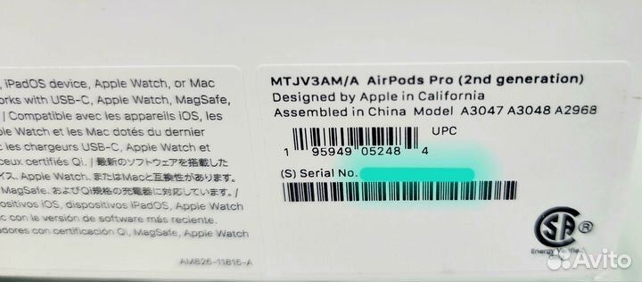 Apple Air Pods Pro 2 Type-C 2023 Original