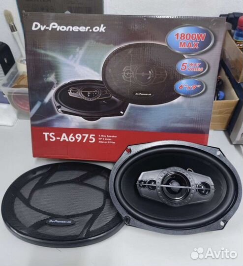 Колонки pioneer овалы 1800w