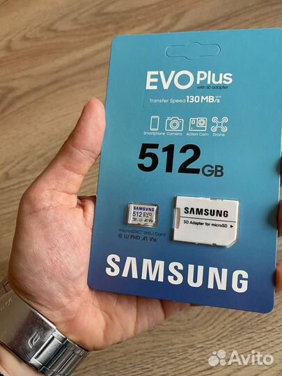 Карта памяти 512Gb Micro SD Samsung с доставкой