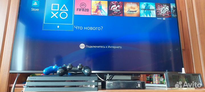 Sony playstation 4 PS4 pro 1tb+VR шлем