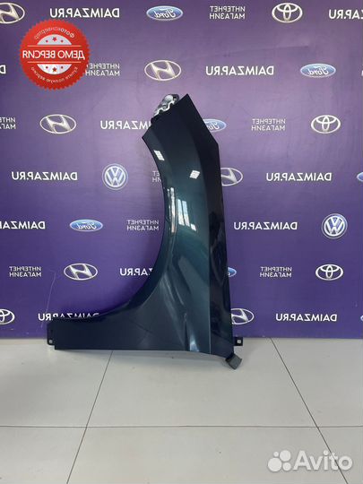 Крыло Ford Focus 3 левое /темно-серый bmze