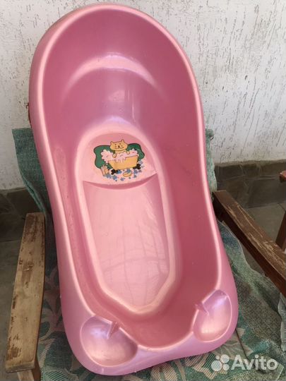 Ванночка для купания и горшок