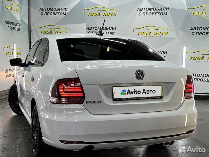 Volkswagen Polo 1.6 AT, 2019, 115 702 км