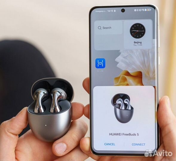 Топовые наушники Huawei Freebuds 5/ как Airpods 3